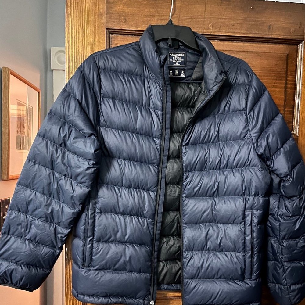 Mens XS Abercrombie Puffer Coat